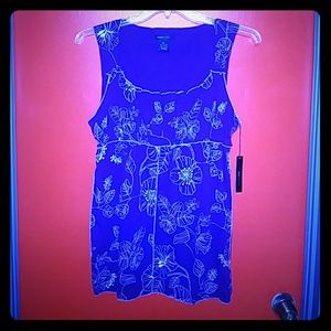 BCBGMaxazria Purple Sleeveless Blouse Women’s Sz XL NWT